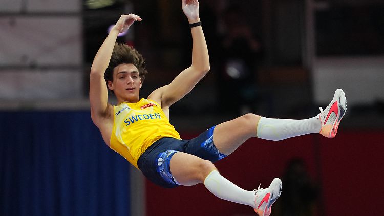 Mühelos zum Titel: Stabhochspringer Duplantis.