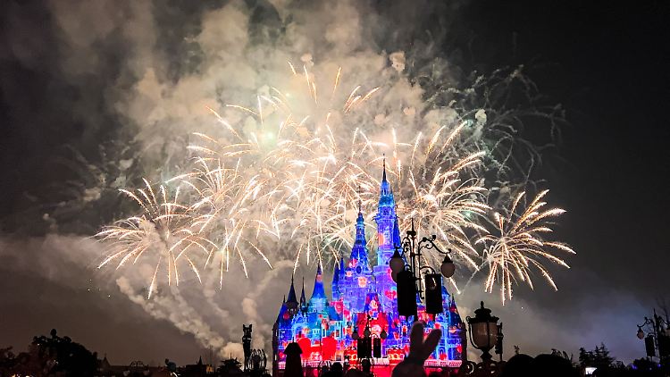 In Disneyland Shanghai wird es vorerst still.