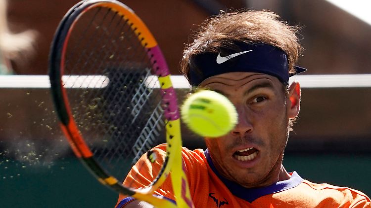 Rafael Nadal musste sich nach 20 Spielen mal wieder geschlagen geben.