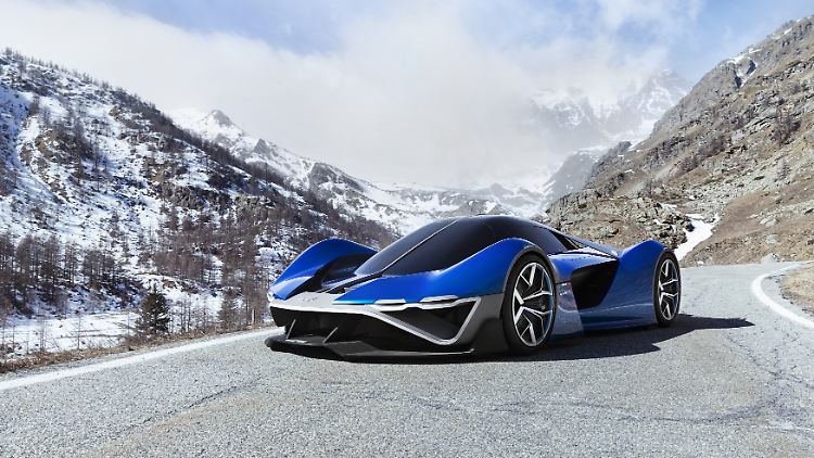 A4810 heißt diese neue Sportwagen-Studie der Hochschule IED, die offiziell als ein Fahrzeug der Marke Alpine deklariert wurde.