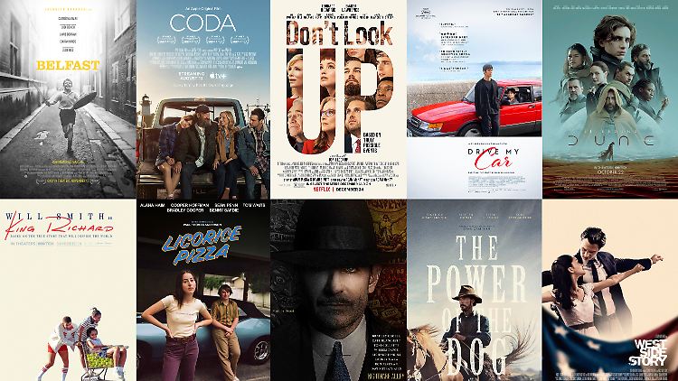 Diese zehn Streifen sind für den Oscar als "Bester Film" nominiert.