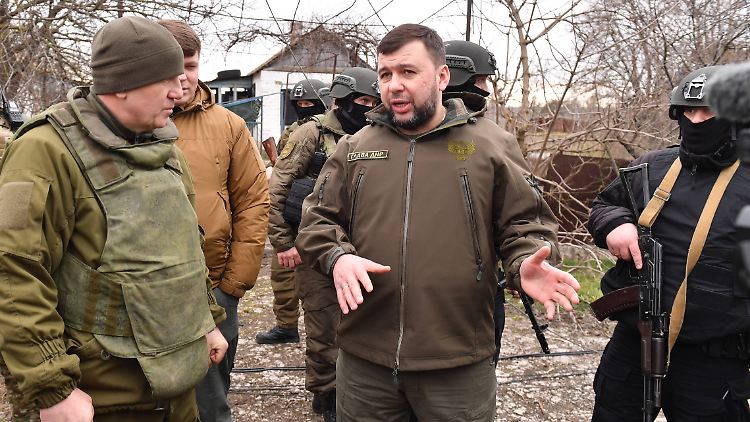 Denis Puschilin glaubt nicht an eine schnelle Eroberung von Mariupol. 