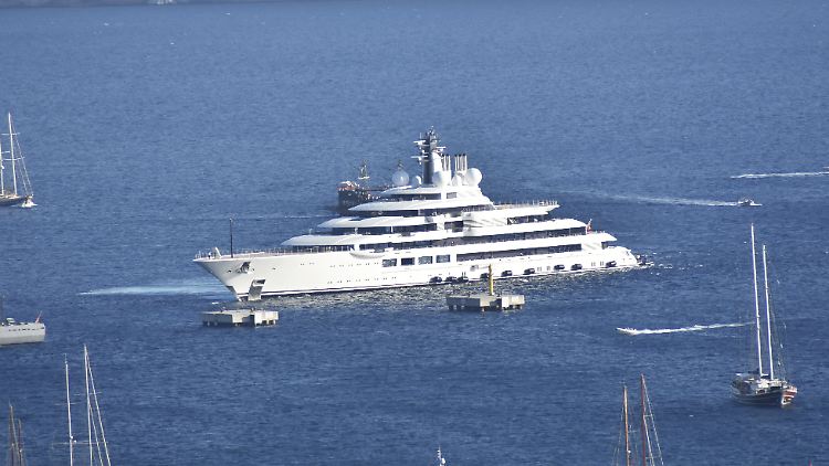 Die "Scheherazade" im Jahr 2016 vor Bodrum in der Türkei.