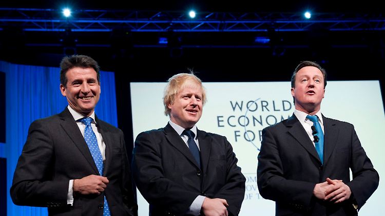 Coe (l.) und Johnson (m.) waren Gesichter der Olympischen Sommerspiele 2012 in London.