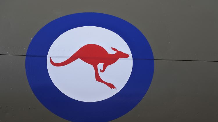 Das Logo der Royal Australian Air Force, die ähnlich wie schon die Bundeswehr ein Weltraumkommando bekommt.