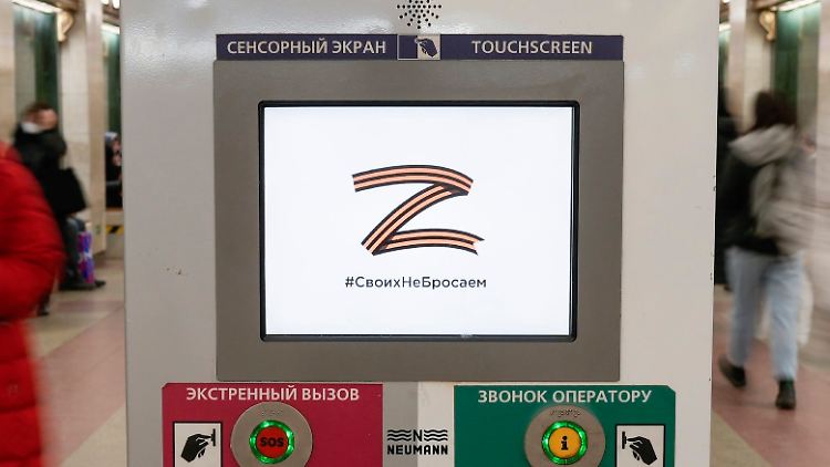 Das "Z" ist zum russischen Kriegssymbol geworden.