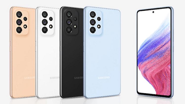 Am 1. April erscheint mit dem Galaxy A53 5G das neue Mittelklasse-Handy von Samsung.