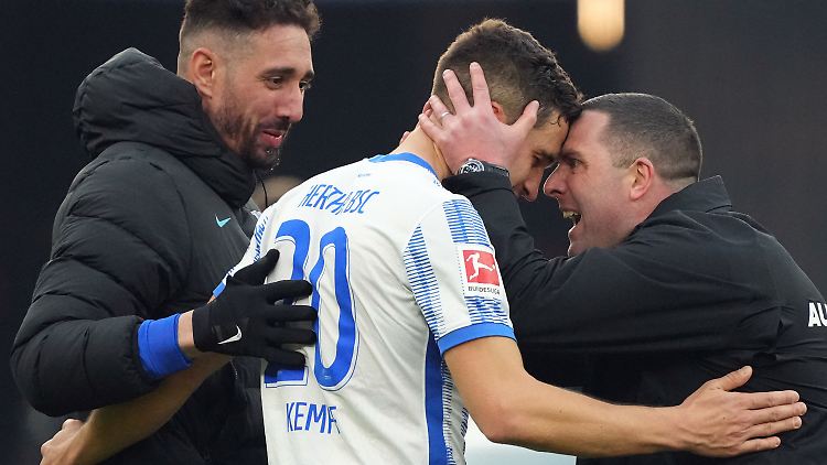 Auch Fotheringham ist bei Hertha erstmal raus.