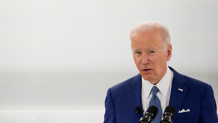 Turbulenzen an allen Ecken und Enden: US-Präsident Joe Biden.