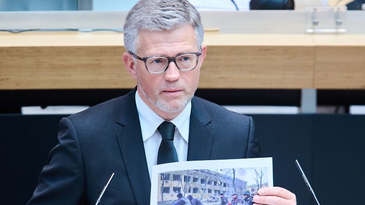 Der ukrainische Botschafter Andrij Melnyk will weitere Waffen für sein Land. 