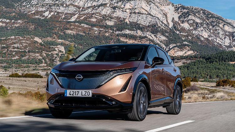 Der Nissan Ariya wurde bereits 2019 als Concept-Car in Tokio vorgestellt.