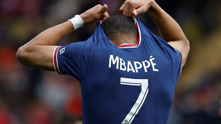 Mbappé sorgt unfreiwillig für Aufregung.