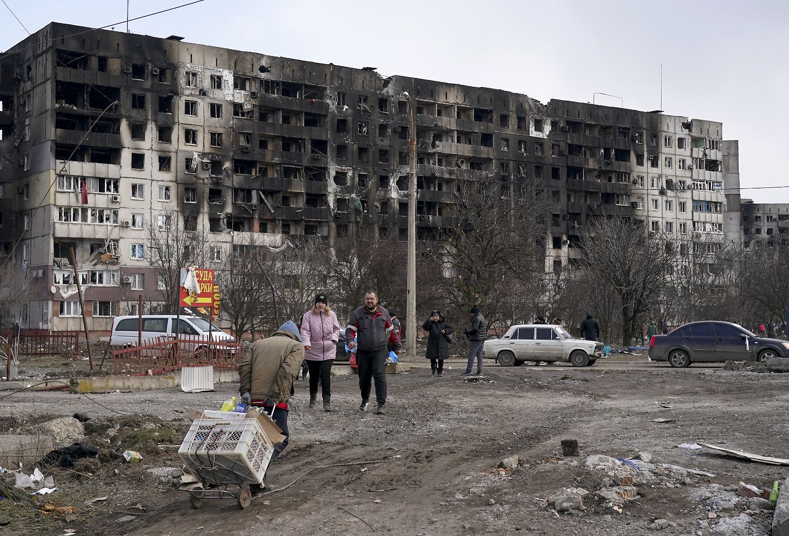 Es wird noch dauern, bis klar sein wird, wie viel bei dem russischen Überfall auf die Ukraine zerstört wurde. Aber: ...
