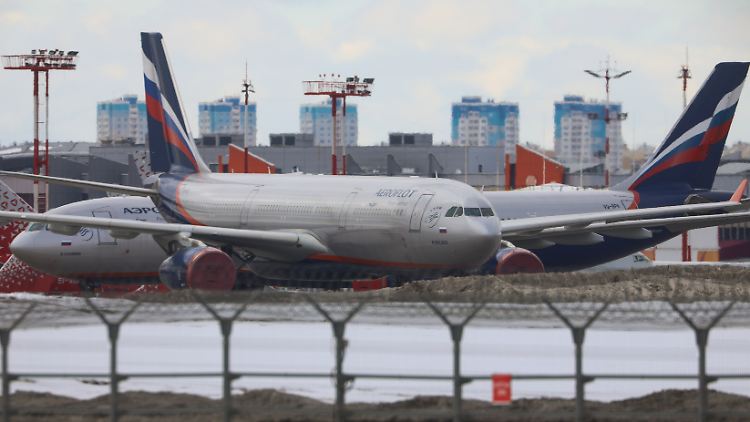 Viele russische Airlines setzen fast ausschließlich auf Flugzeuge von Airbus und Boeing.