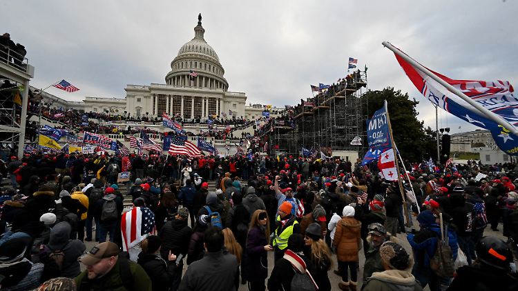 Evan Neumann war am 6. Januar 2021 dabei, als Trump-Anhänger das US-Kapitol gestürmt haben.