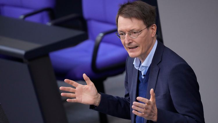 Lauterbach mahnt zur Geduld: "Ich werde rechtzeitig einen wohlüberlegten Gesetzentwurf vorlegen."