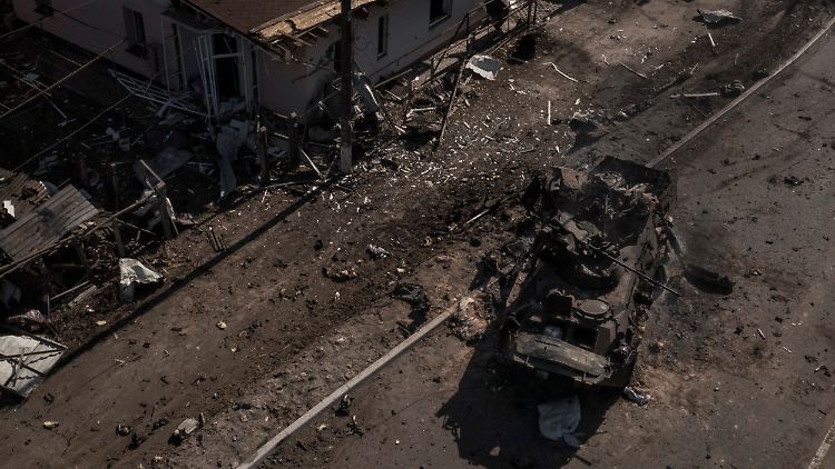 Ukrainischen Angaben zufolge konnten Drohnen schon russische Panzer ausschalten.