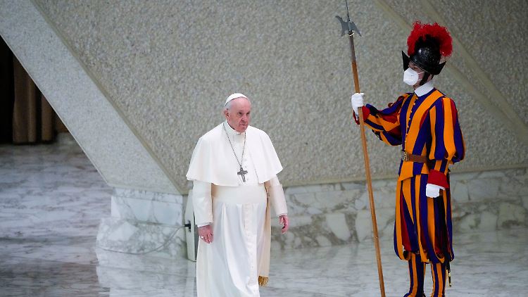 Wird von der päpstlichen Schweizergarde geschützt: Papst Franziskus.