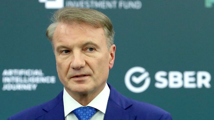Einer derjenigen, gegen den Sanktionen verhängt werden, ist Herman Gref, der Chef der Sberbank.