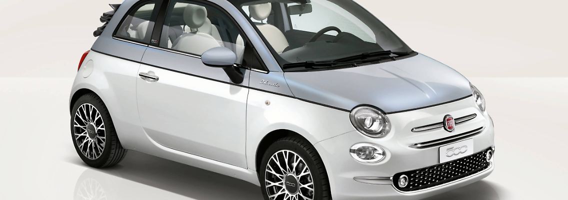Mit dem Fiat 500 Cabrio kann man die Frühlingssonne optimal genießen