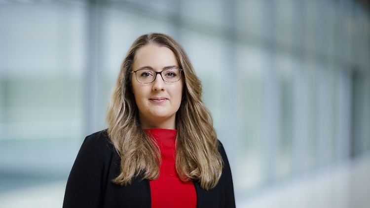 Zusammen mit Britta Haßelmann führt Katharina Dröge die Grünen-Bundestagsfraktion.