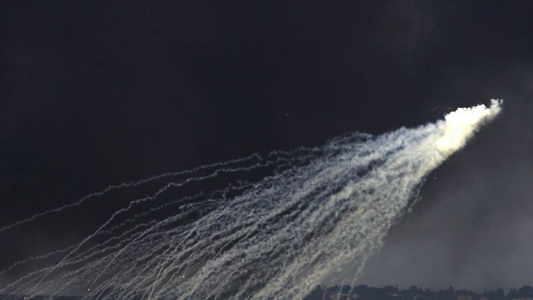 Die Brandwirkung bei weißem Phosphor macht ihn so gefährlich (Archivbild)
