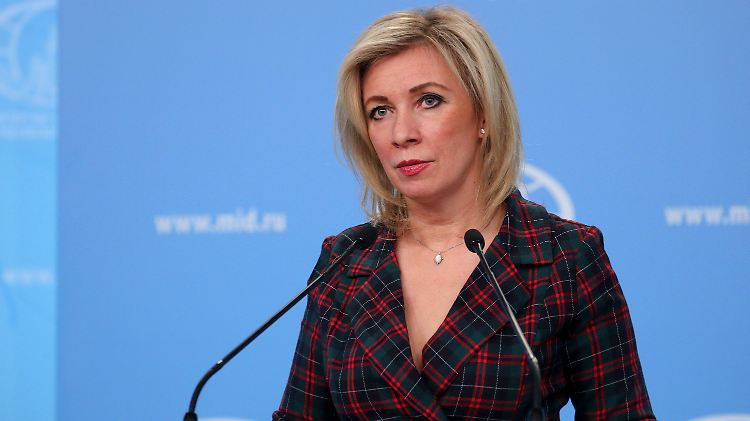 Außenamtssprecherin Sacharowa keilte gegen den Westen.