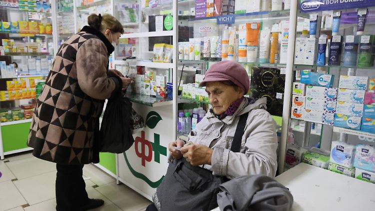 Auf die russischen Apotheken herrscht ein enormer Ansturm.