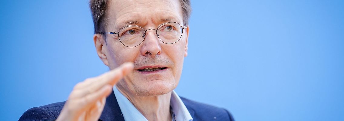 "Wir können es so nicht laufen lassen": Bundesgesundheitsminister Karl Lauterbach.