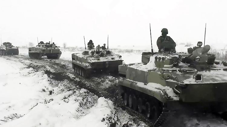 Formieren sich die russischen Truppen neu, um einen Großangriff im Osten der Ukraine zu starten? (Archivbild)