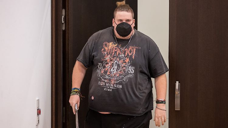 Rainer Winkler alias "Drachenlord" bei seiner Gerichtsverhandlung.