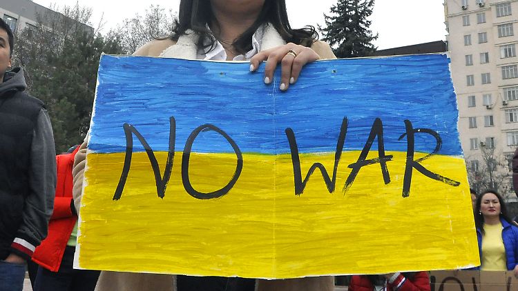 Seit dem russischen Einmarsch in die Ukraine kam es international zu zahlreichen Protesten.