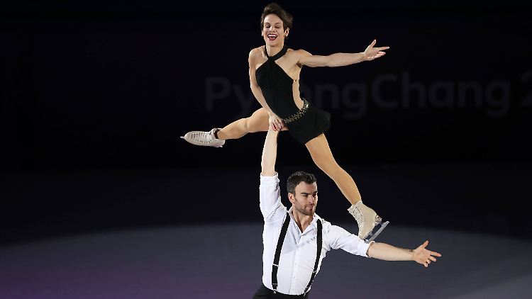 Duhamel und ihr Partner Eric Radford gewannen zusammen Olympiagold.