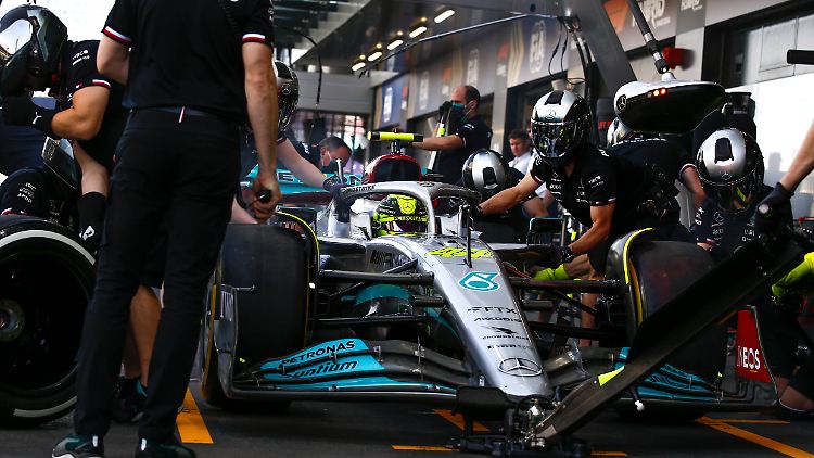 Womöglich startet Hamilton aus der Boxengasse.