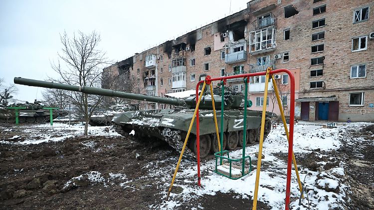 Die Donbass-Region ist von den jahrelangen Auseinandersetzungen gezeichnet.