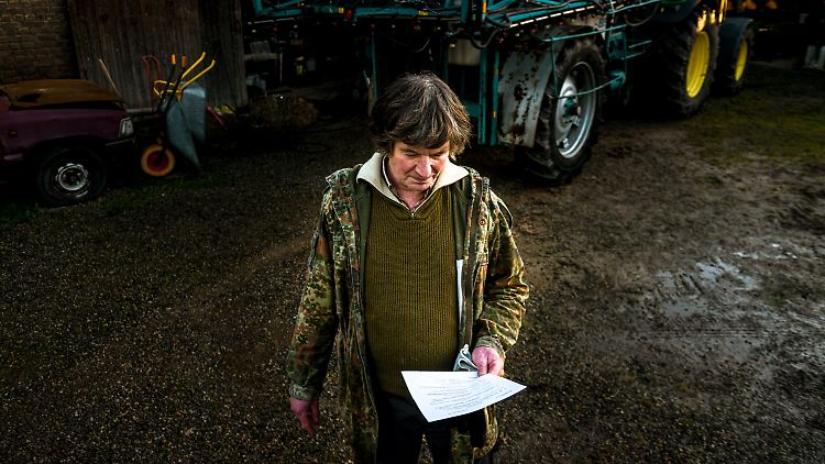 Der Landwirt Eckhardt Heukamp zog vor Gericht, um gegen die Enteignung seiner Grundstücke zu kämpfen.