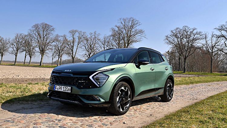 In seinem neuen Kleid und als GT-Line ist der neue Kia Sportage schon eine sehr sportliche Erscheinug.