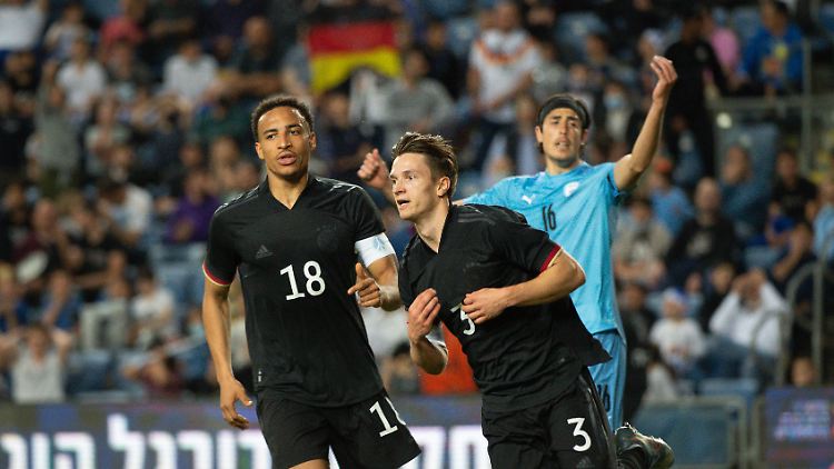 Noah Katterbach traf entscheidend gegen Israel.