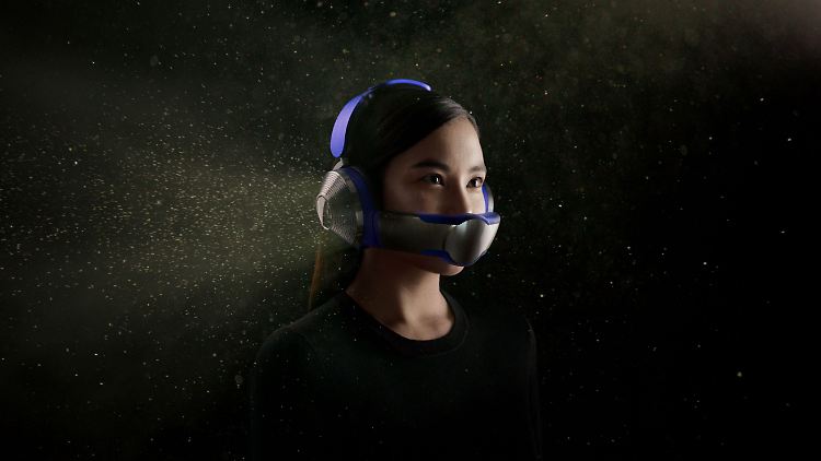 Der Dyson Zone sieht aus wie ein Headset aus einem futuristischen Manga.
