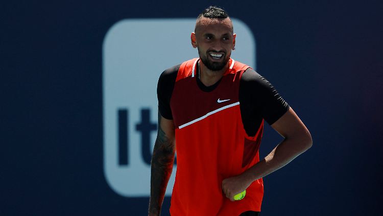 Stets zwischen Genie und Wahnsinn: Nick Kyrgios.