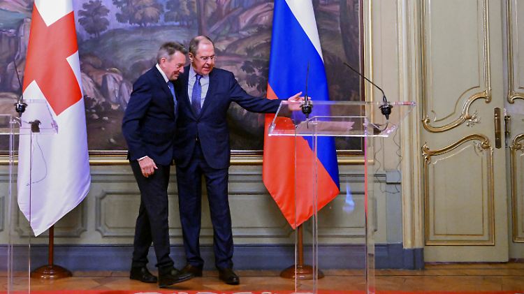 IKRK-Präsident Peter Maurer wurde in Moskau mit offenen Armen empfangen.