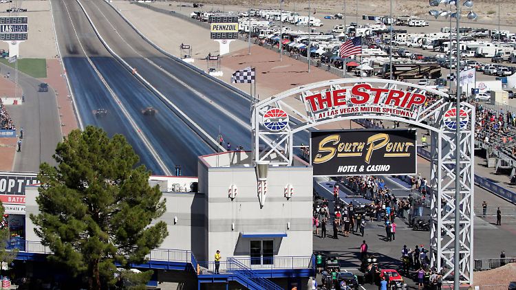 In Las Vegas fand letztmals vor 40 Jahren ein Formel-1-Rennen statt.  