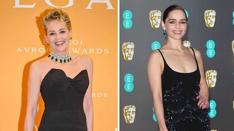 Auch Sharon Stone (l.) und Emilia Clarke litten an Aphasie. Sie kämpften sich zurück.