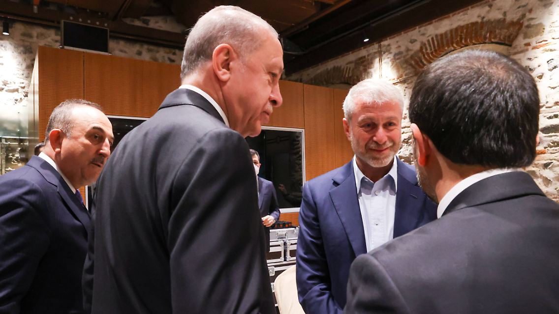 Abramowitsch am Dienstag im türkischen Istanbul.