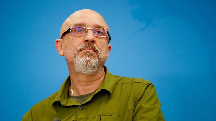 "So etwas Böses darf nicht ungestraft bleiben": Der ukrainische Verteidigungsminister Olexij Resnikow. 