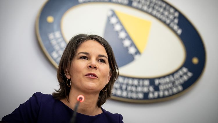 Im März bereiste Bundesaußenministerin Annalena Baerbock den Balkan. 