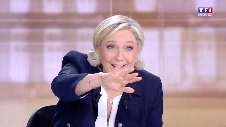 Könnte ein knappes Ergebnis werden: Marine Le Pen liebäugelt mit dem Präsidentenamt.