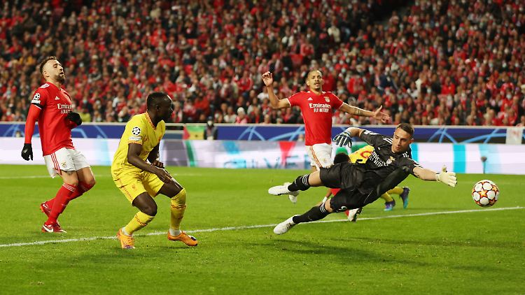 Mané traf für Liverpool zum zwischenzeitlichen 2:0.