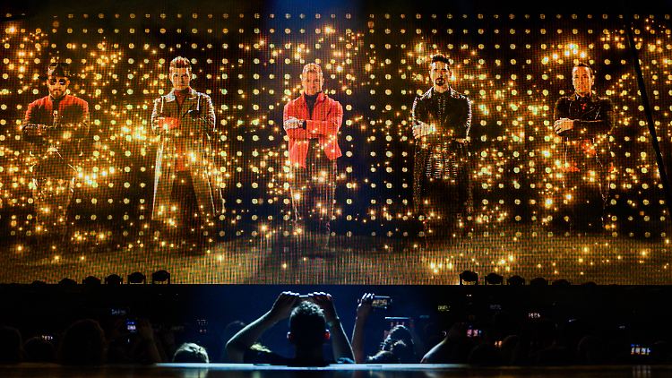 Die Backstreet Boys waren in Europa zuletzt 2019 auf Tour - hier beim Auftakt ihrer Deutschland-Tournee am 21. Mai 2019 in Hannover.