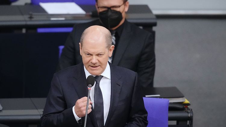 Scholz beantwortete etwas mehr als eine stunde lang Fragen der Abgeordneten.